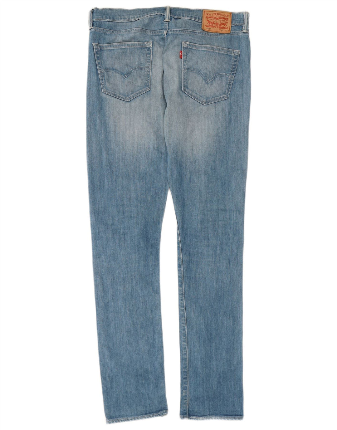 LEVI'S Herre 510 Skinny Jeans W34 L34 Blå Bomuld