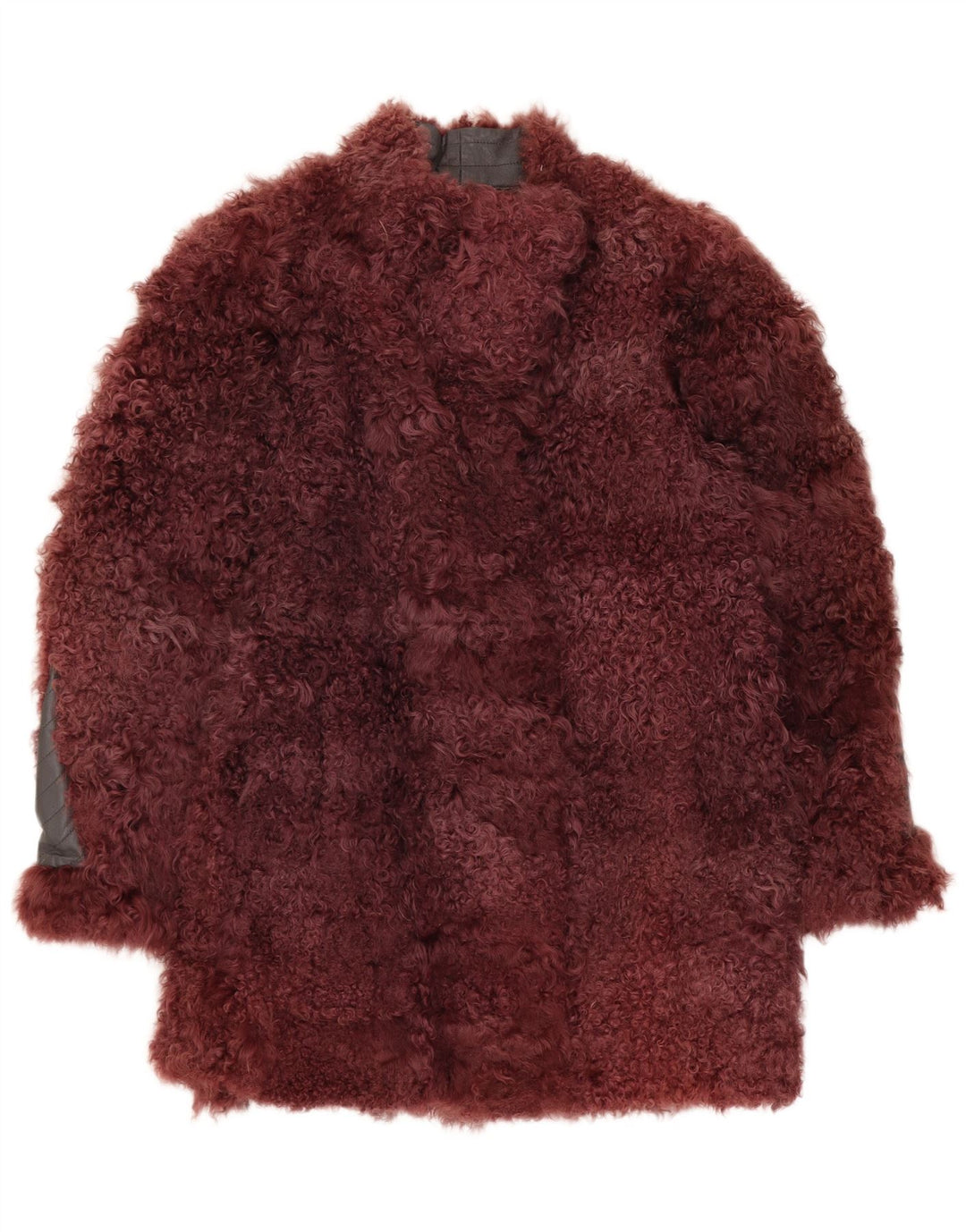 Elios Dame Pelsfrakke IT 44 Medium Burgundy