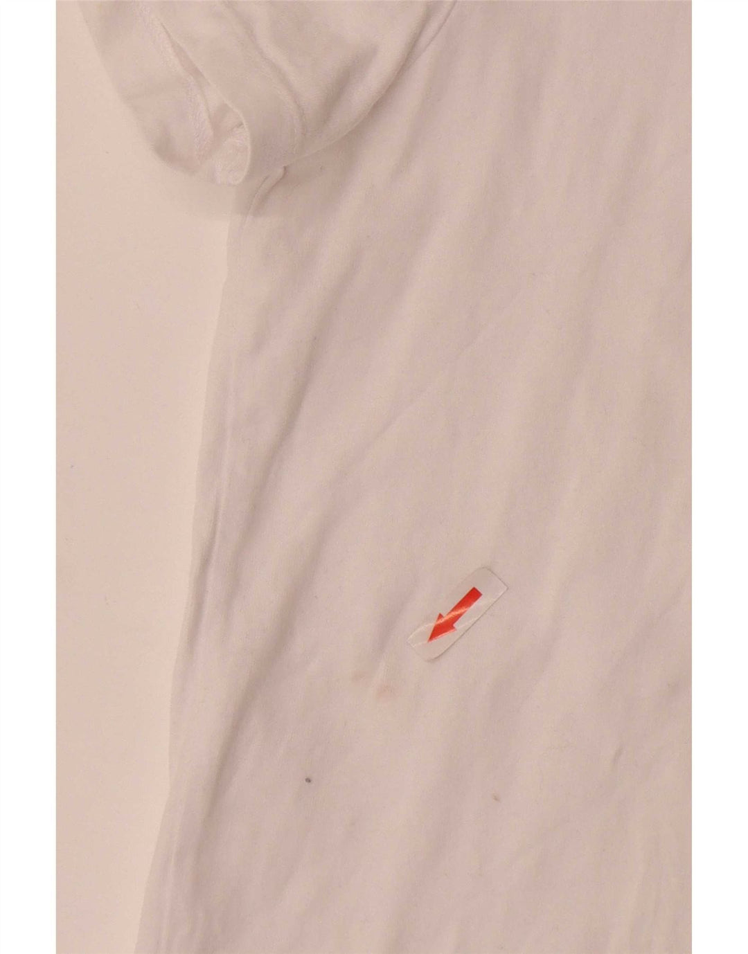 Superdry T-shirt top til mænd, stor hvid bomuld