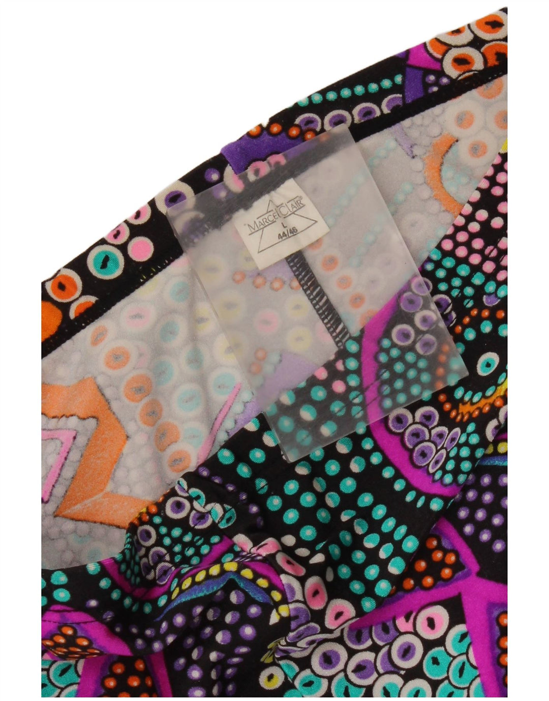 Marcel Clair Womens Crop Leggings EU 44/46 Large Multicolored Geometric