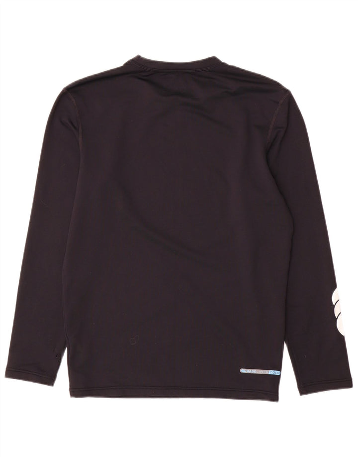 Canterbury Dame Grafisk Top Langærmet UK 14 Large Sort