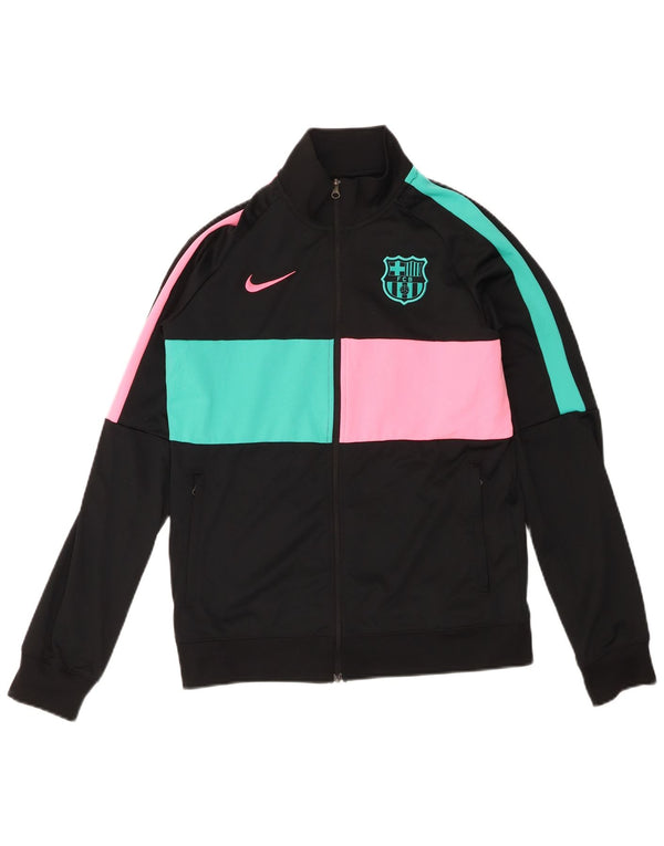 Nike Boys Barcelona træningsdragt topjakke 13-14 år XL Sort Colourblock