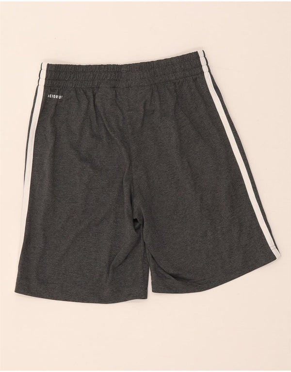 Adidas Boys Sports Shorts 11-12 år Grå polyester