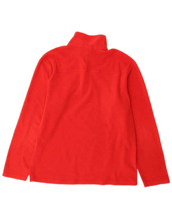 The North Face Herre lynlåshals Fleece Jumper Medium Rød Polyester