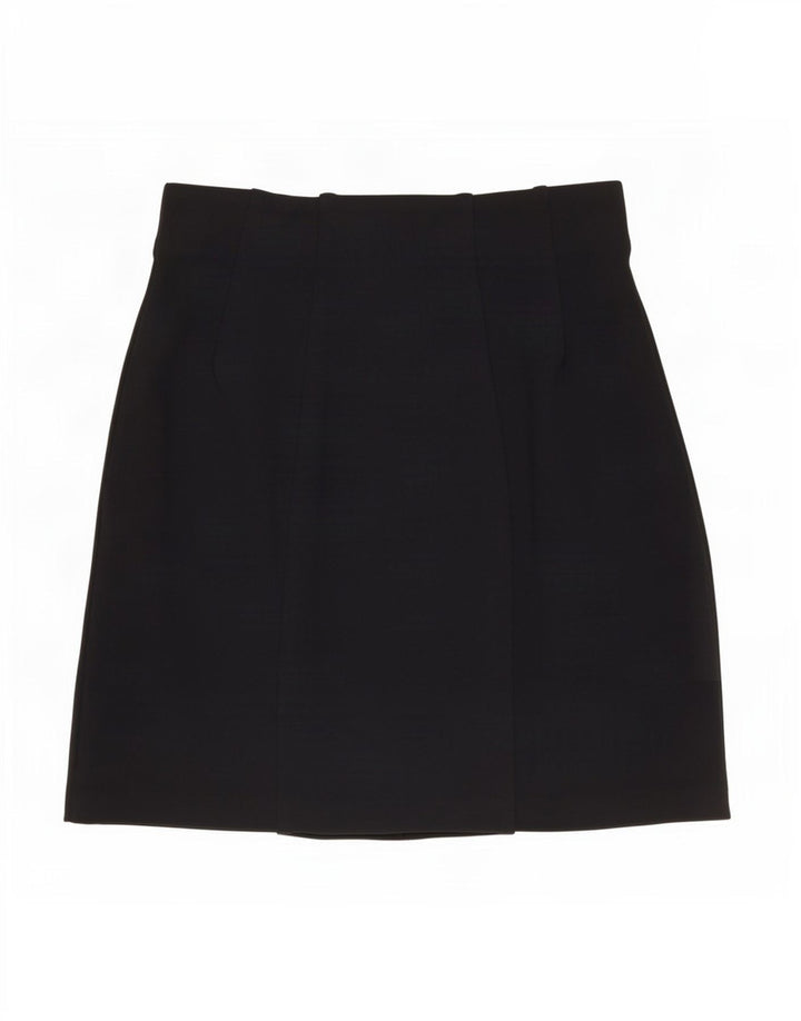 Marks & Spencer Mininederdel til kvinder UK 8 Small W26 Black Viscose