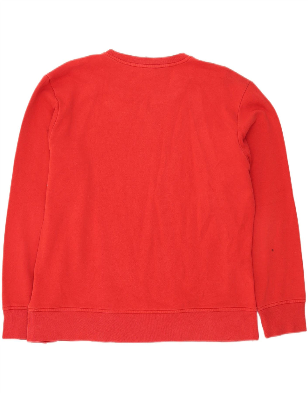 NIKE Womens Sweatshirt Jumper UK 16/18 XL Red Cotton
