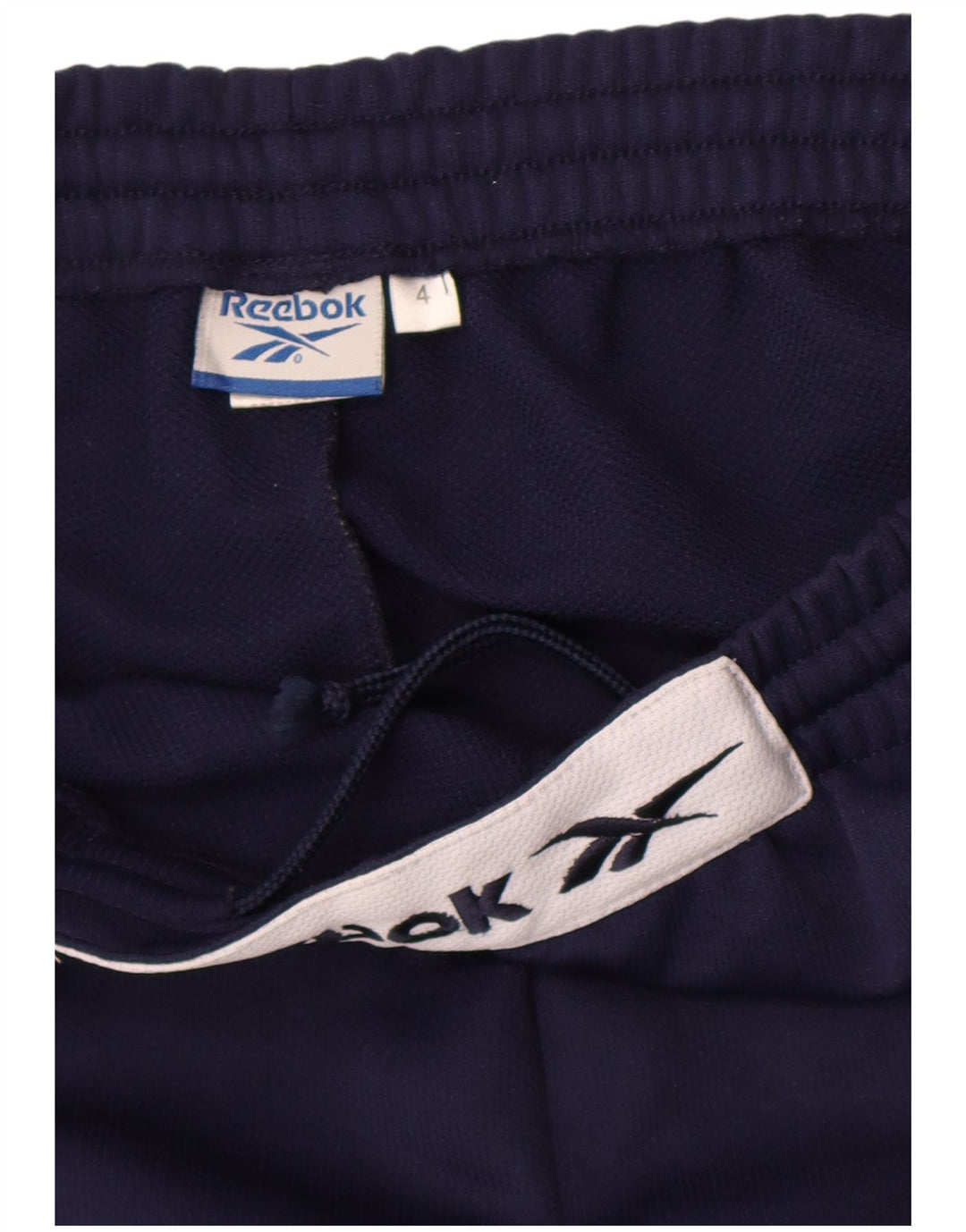 Reebok Herre grafisk træningsdragt Bukser Large Navy Blue Polyester