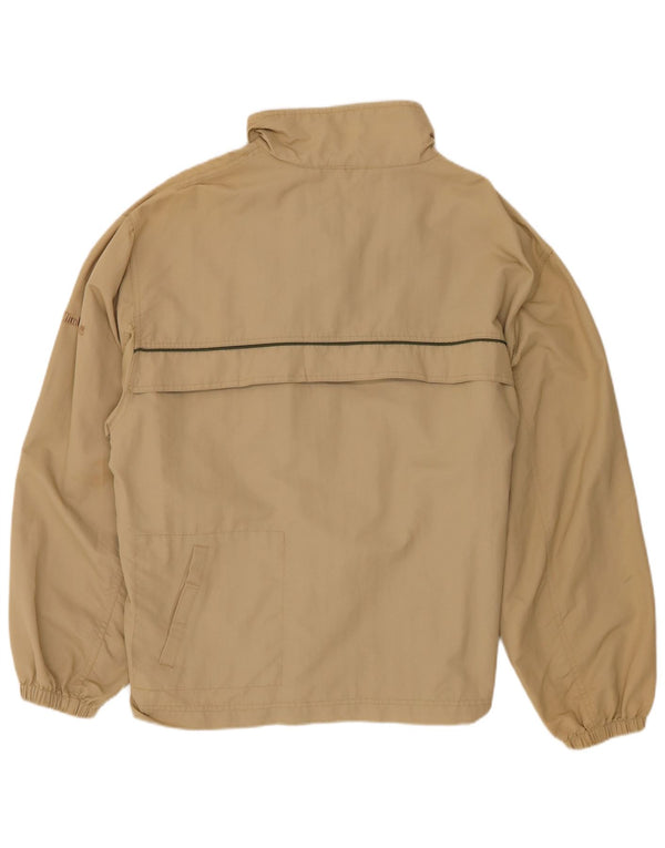 Timberland Herre Pullover Regnjakke UK 40 Stor Beige Nylon