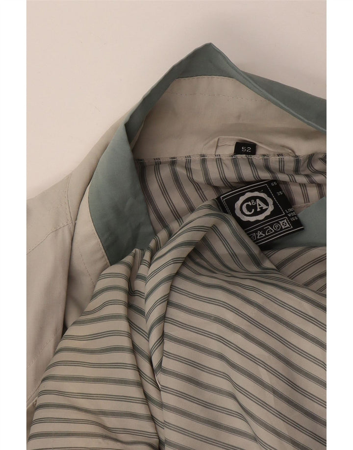 C & A Herre Utility Jacket IT 52 XL Hvid Polyester