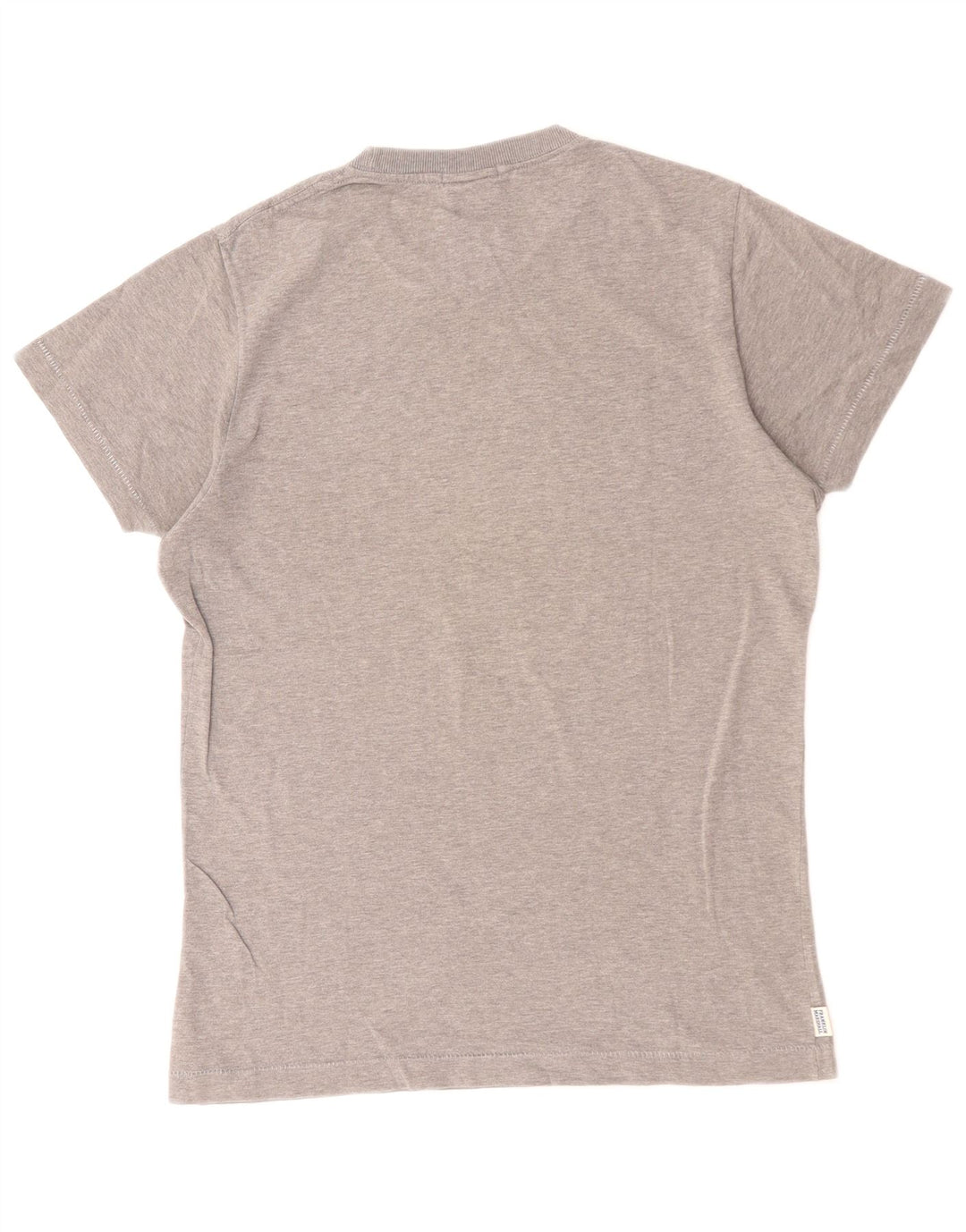 FRANKLIN & MARSHALL Klassisk grafisk T-shirt til mænd, lille grå bomuld