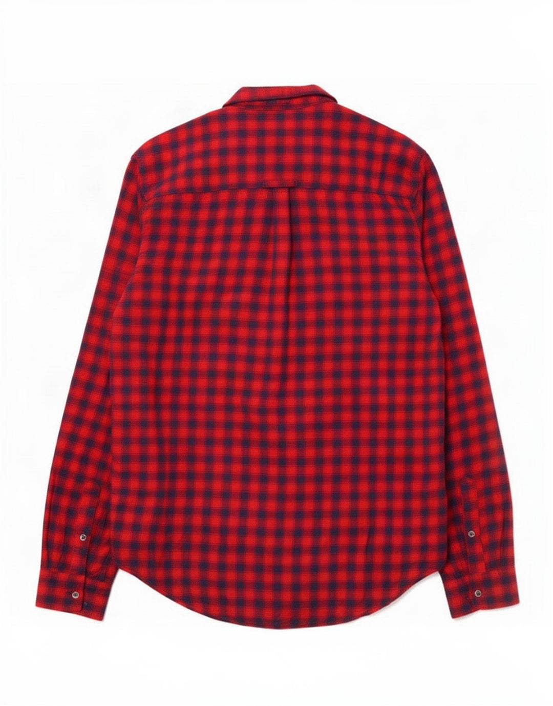 Superdry Flannelskjorte til kvinder UK 10 Small Red Gingham Viscose