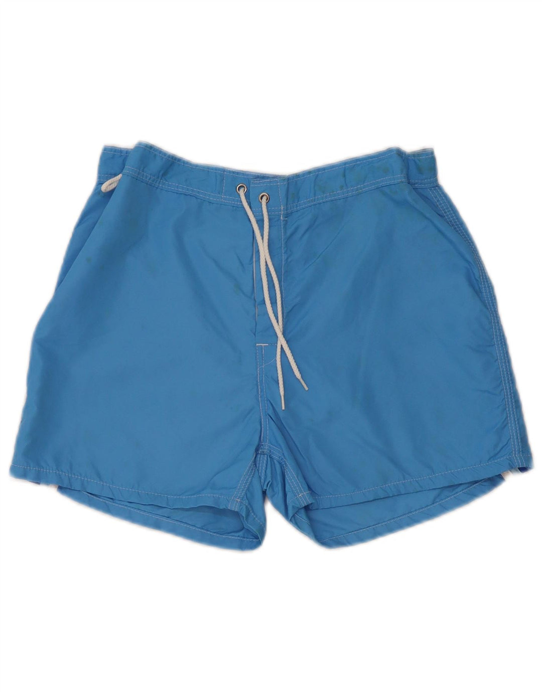 Sundek Herre badeshorts Medium blå stribet nylon