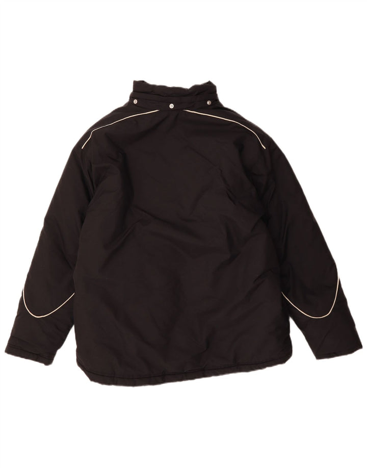 Nike drenge grafisk polstret jakke 13-14 år XL sort polyester