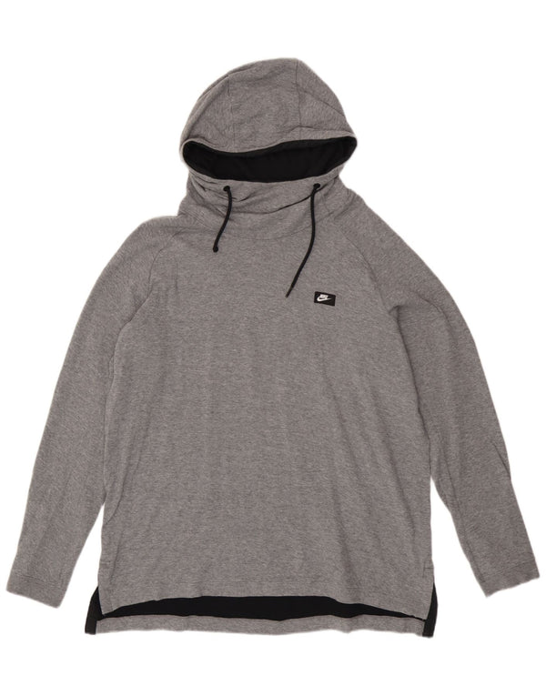 Nike Dame Hættetrøje UK 18 XL Grå