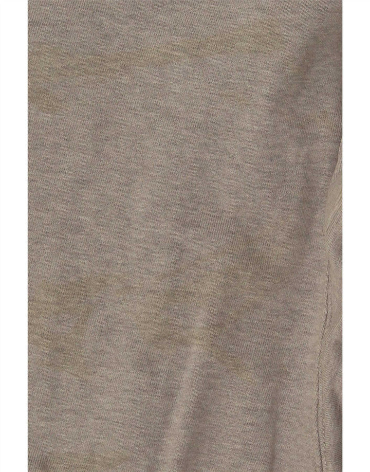 Lacoste Herre Grafisk Sweatshirt Jumper Størrelse 5 Stor Grå Bomuld