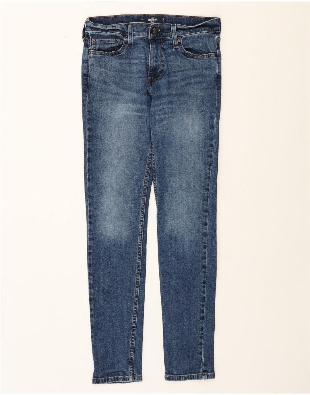 HOLLISTER Skinny Jeans til mænd W29 L32 blå bomuld