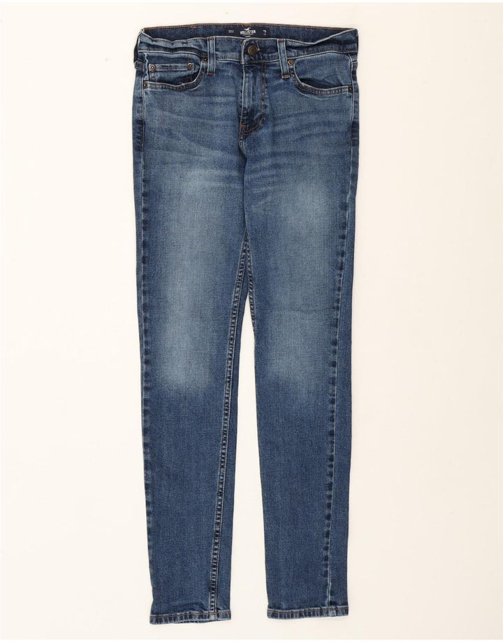 HOLLISTER Skinny Jeans til mænd W29 L32 blå bomuld