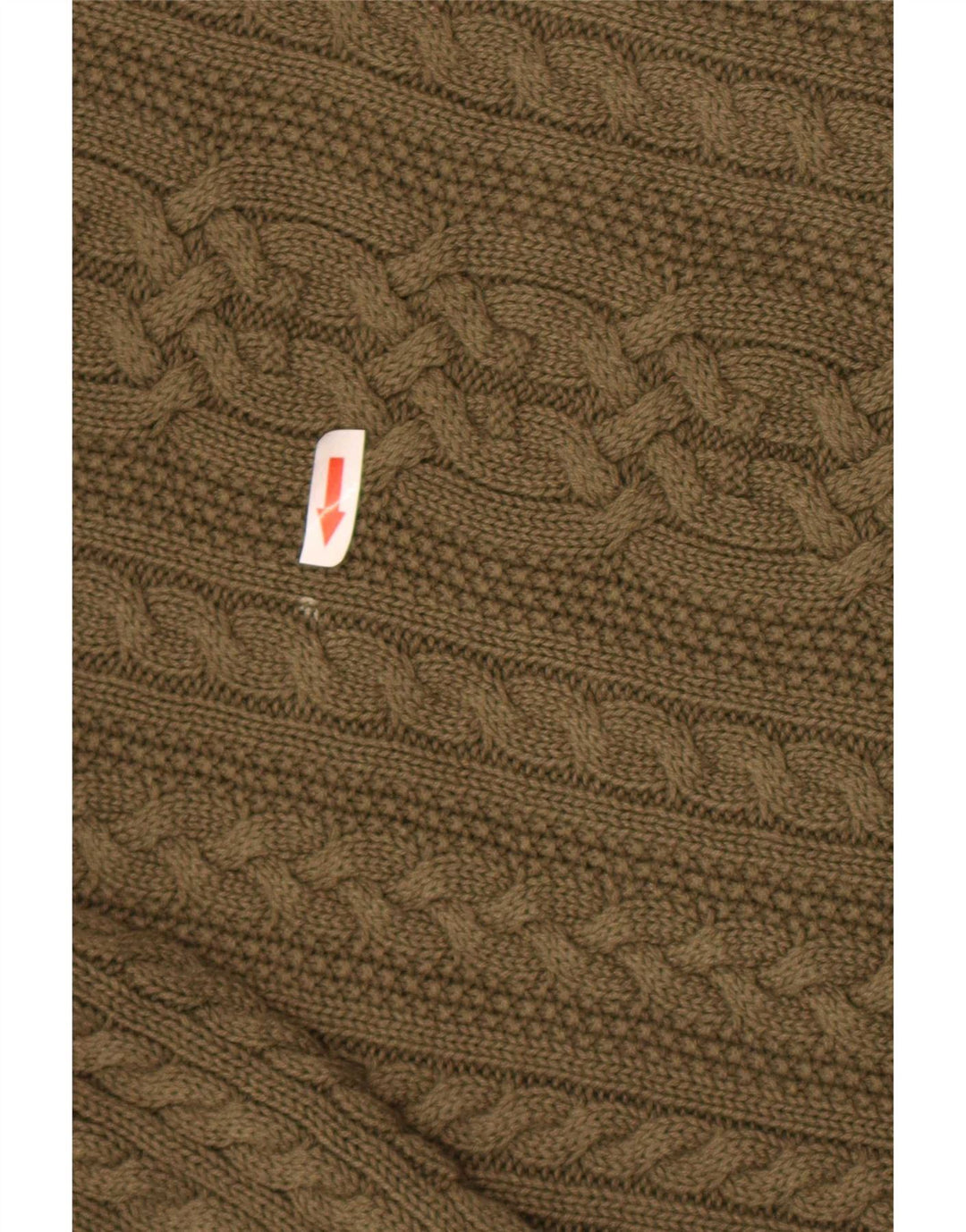 Vintage Herre rullehals sweater mellemgrøn bomuld