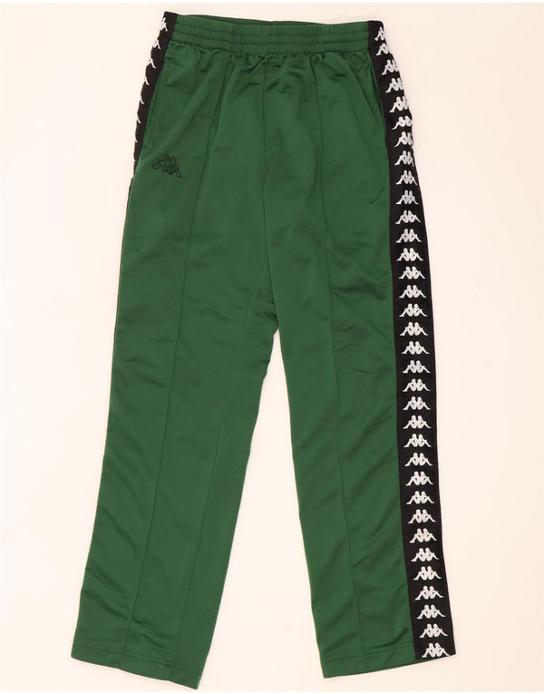Kappa Herre grafisk træningsdragt Bukser Medium Grøn Colourblock Polyester