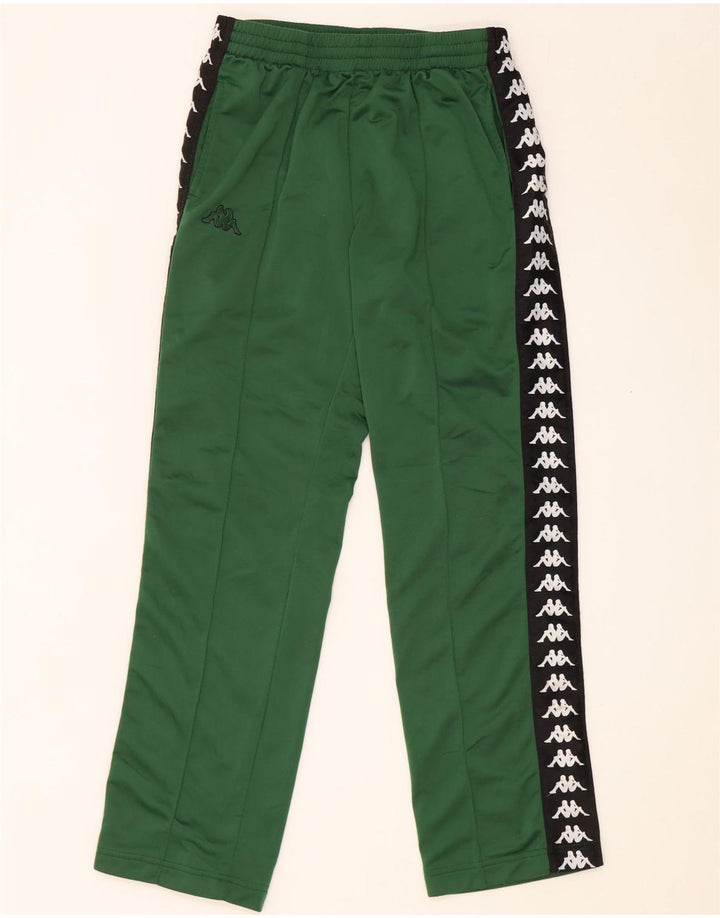 Kappa Herre grafisk træningsdragt Bukser Medium Grøn Colourblock Polyester