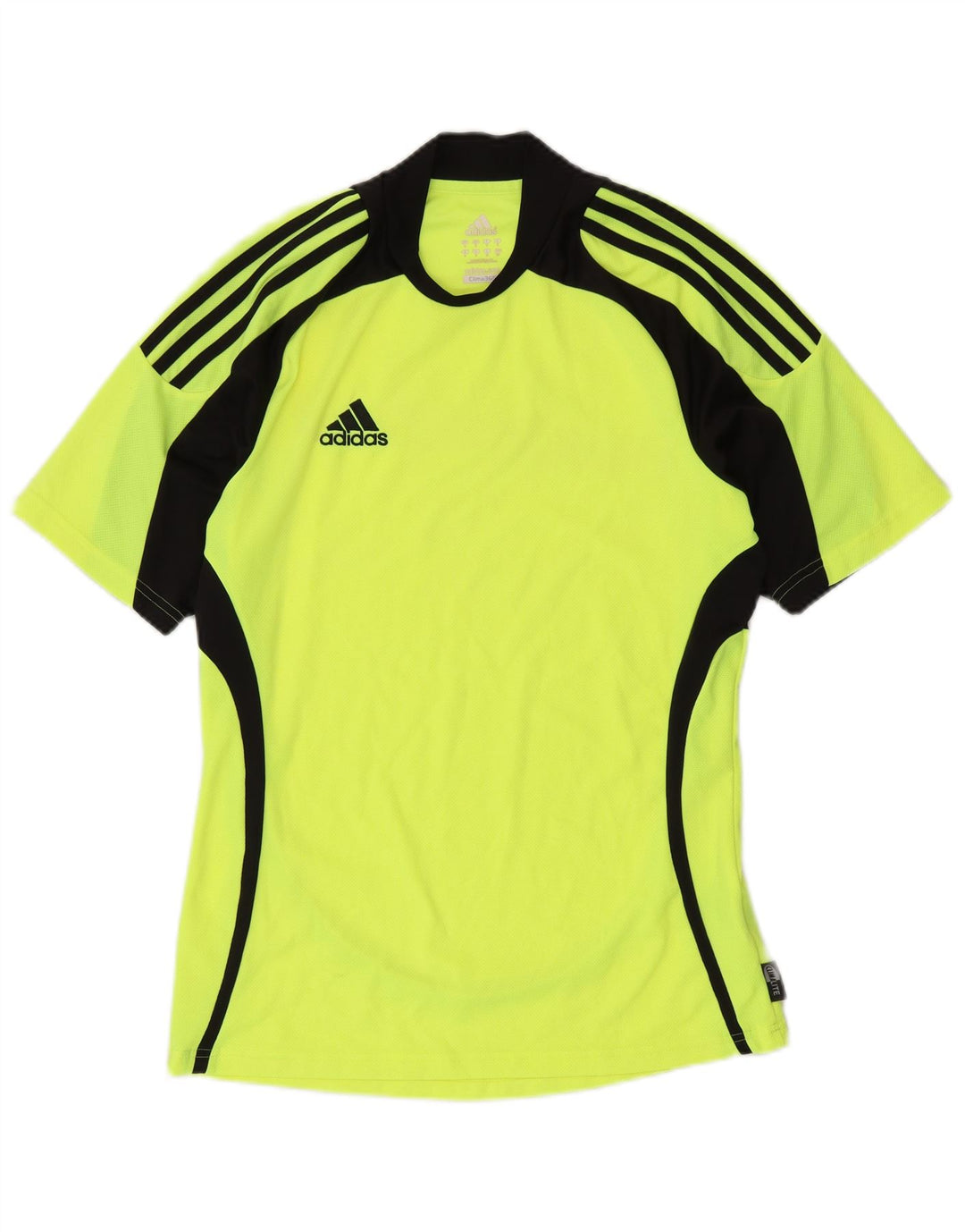 Adidas Herre Clima 365 T-Shirt Top Lille Grøn Colourblock Polyester
