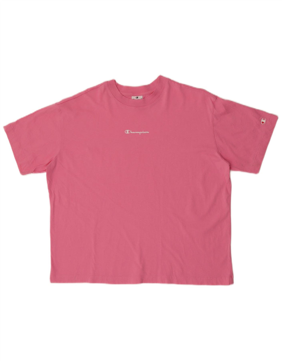 Champion Herre Grafisk T-Shirt Top Lille Pink