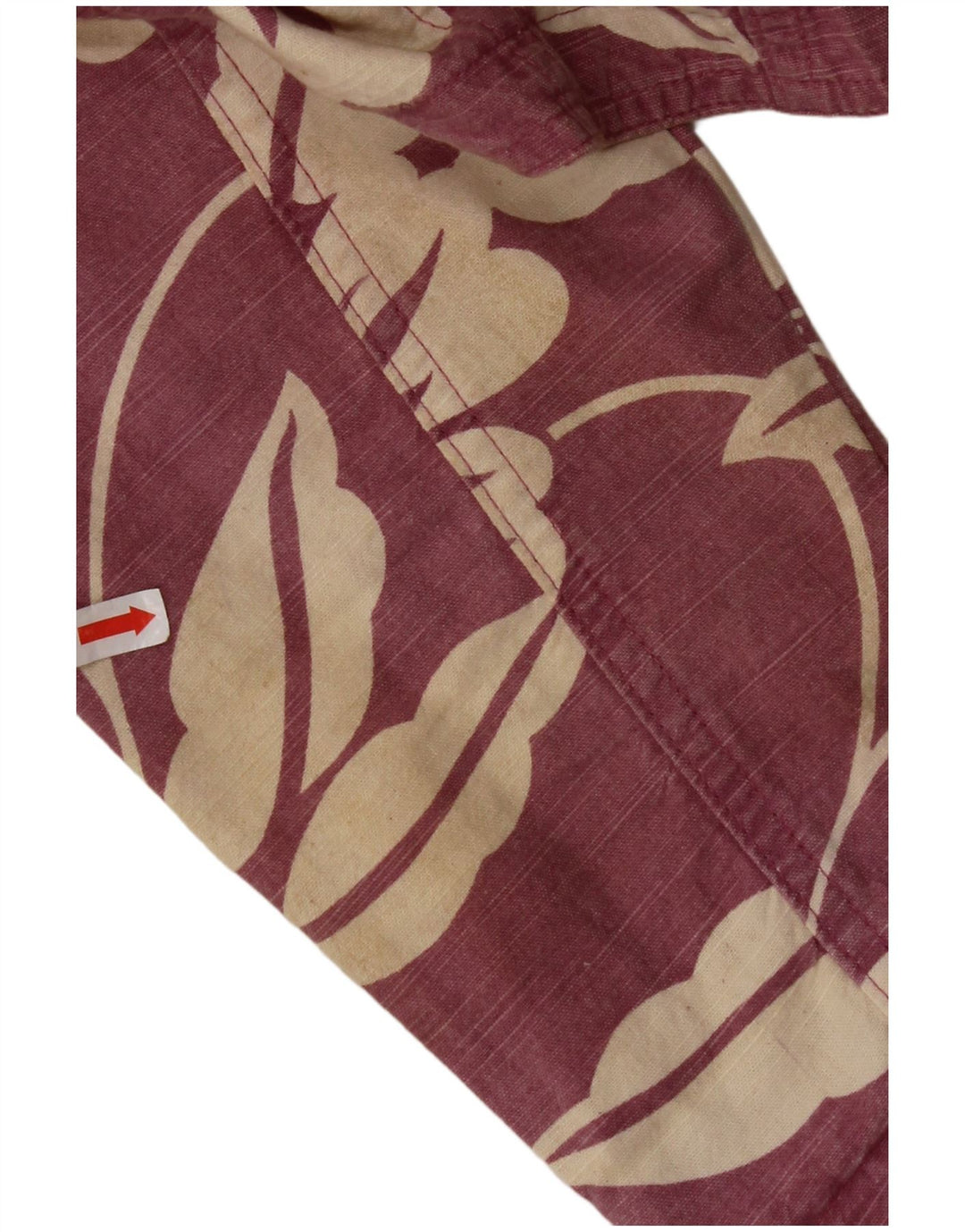 STREET ONE Dame Crop Jacket EU 36 Small Pink Floral Bomuld