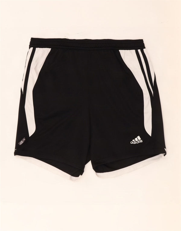 Adidas Herre Climalite Sportshorts Medium Sort Colourblock Polyester