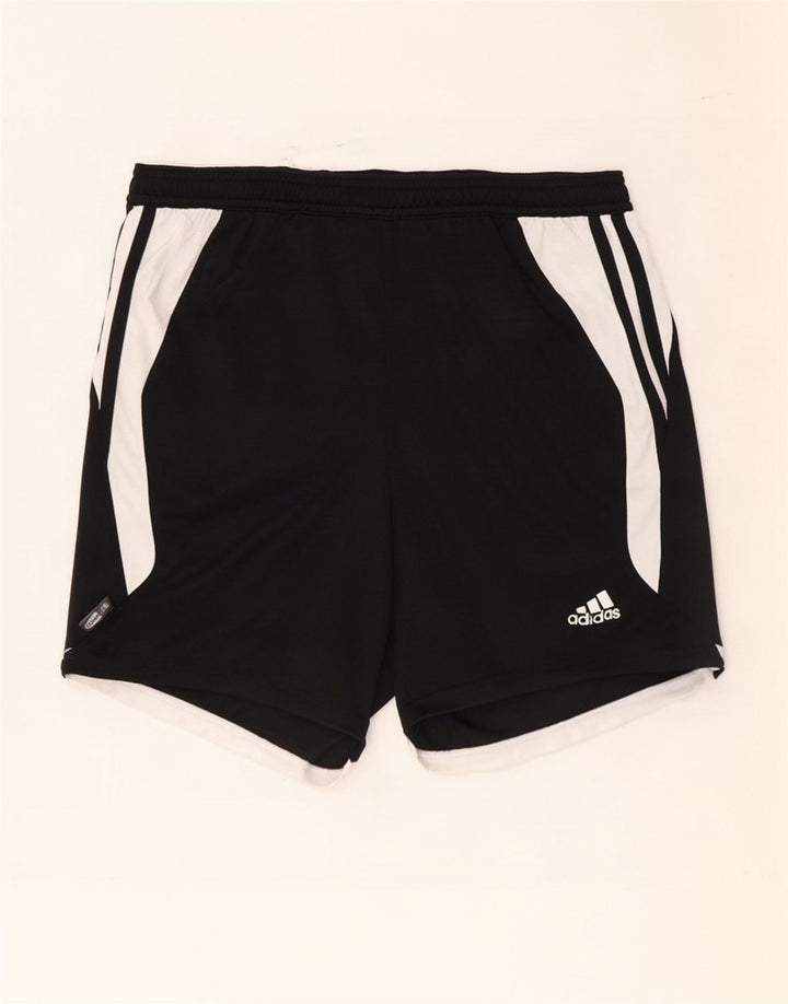 Adidas Herre Climalite Sportshorts Medium Sort Colourblock Polyester