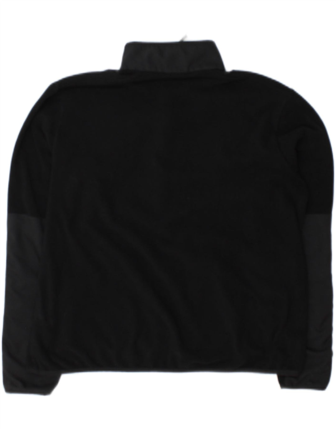 Nike Dame Therma-Fit Fleece Jumper med lynlås, UK 14 Medium Sort Polyester