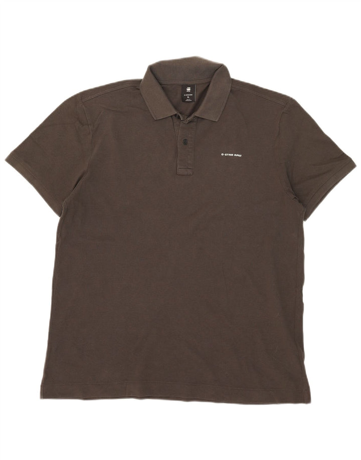 G-Star Herre Raw Polo Shirt XL Khaki Bomuld