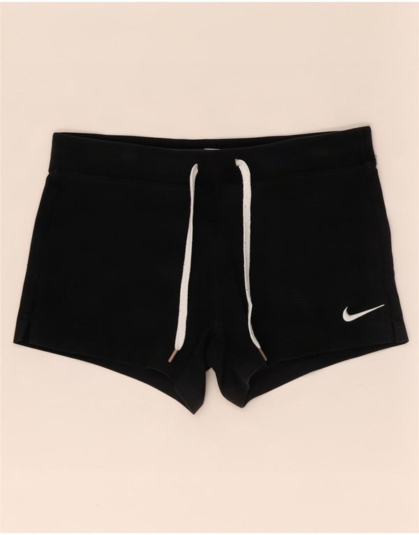 Nike sportsshorts til kvinder UK 10 Small Black Bomuld
