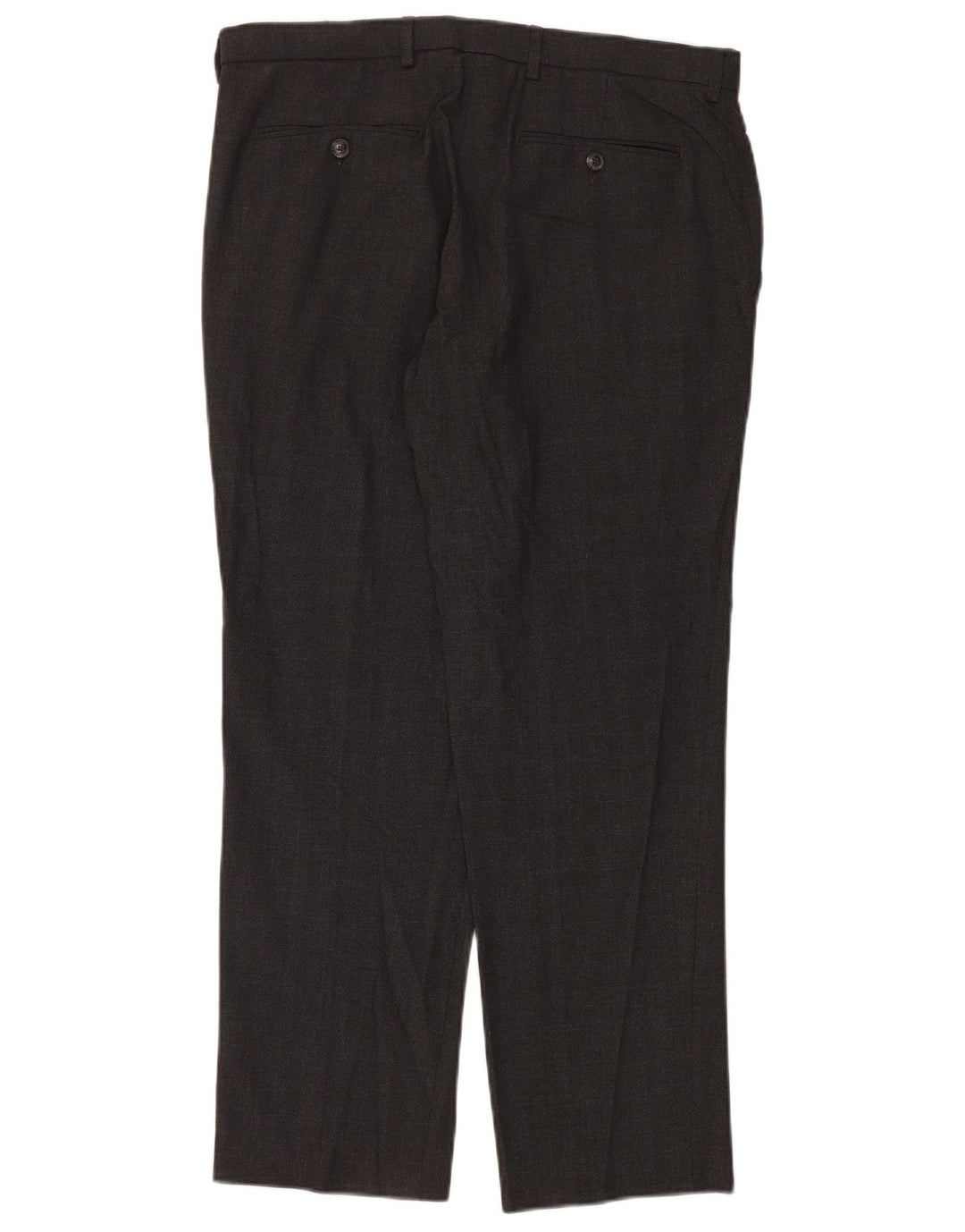 Marks & Spencer Herre Regular Fit Chinobukser W34 L29 Grå polyester