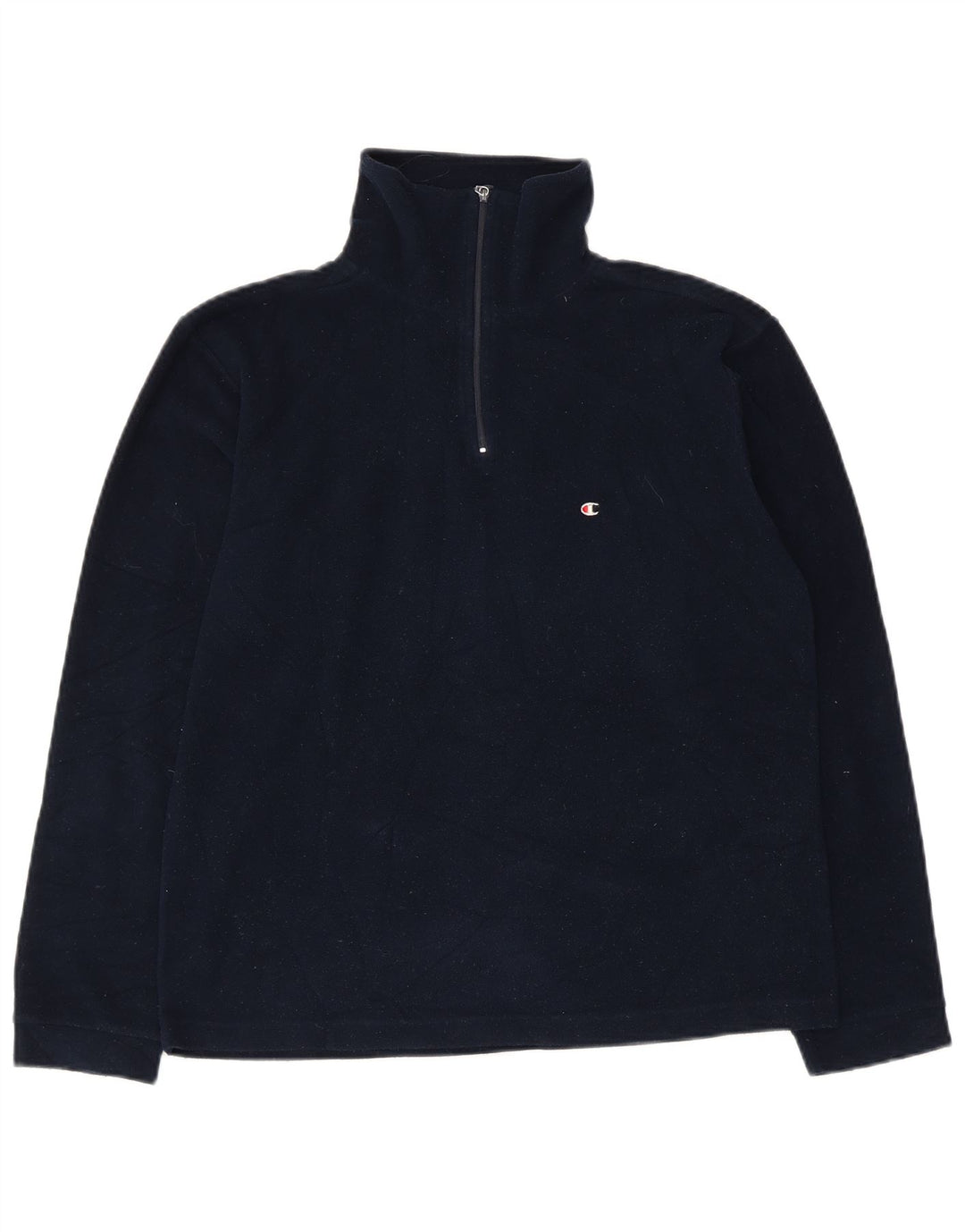 Champion Dame Fleece Jumper med lynlås i UK 14 Medium Navy Blue