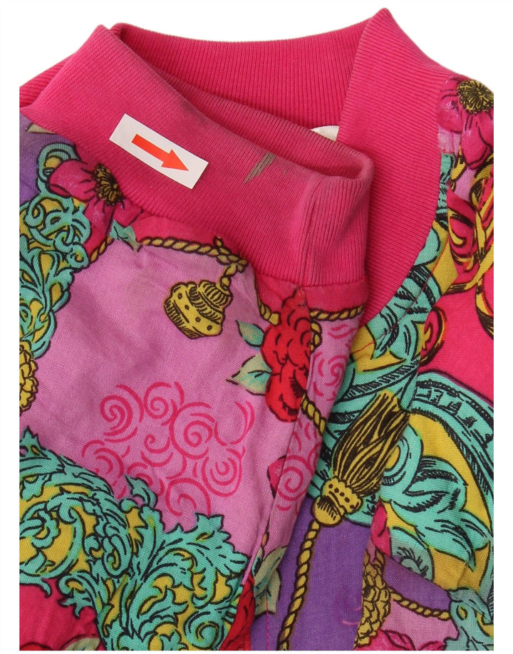 Marks & Spencer Girls St. Michael Bomber Jacket 13-14 år Pink Floral