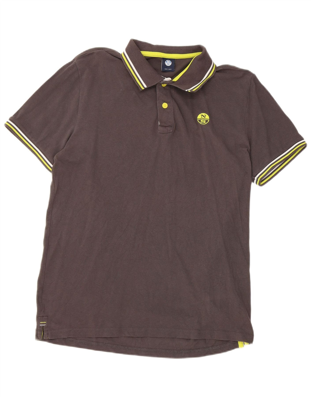 North Sails Herre Polo Shirt Medium Grå Bomuld