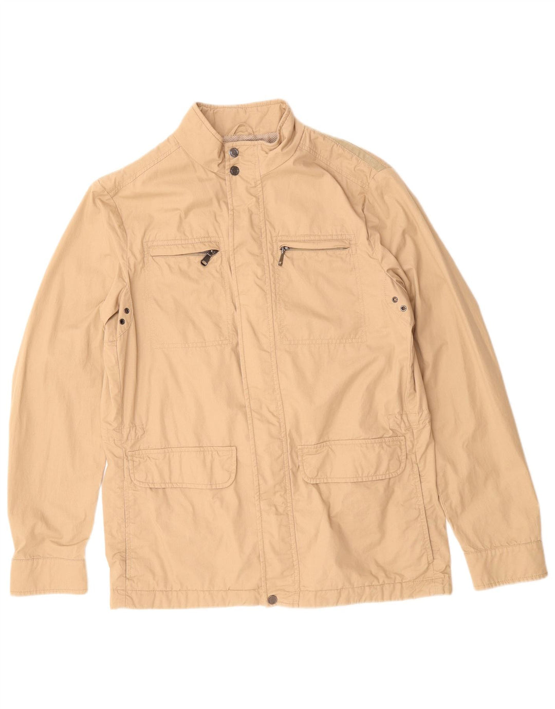 GEOX Herre Respira Utility Jacket UK 42 XL Beige