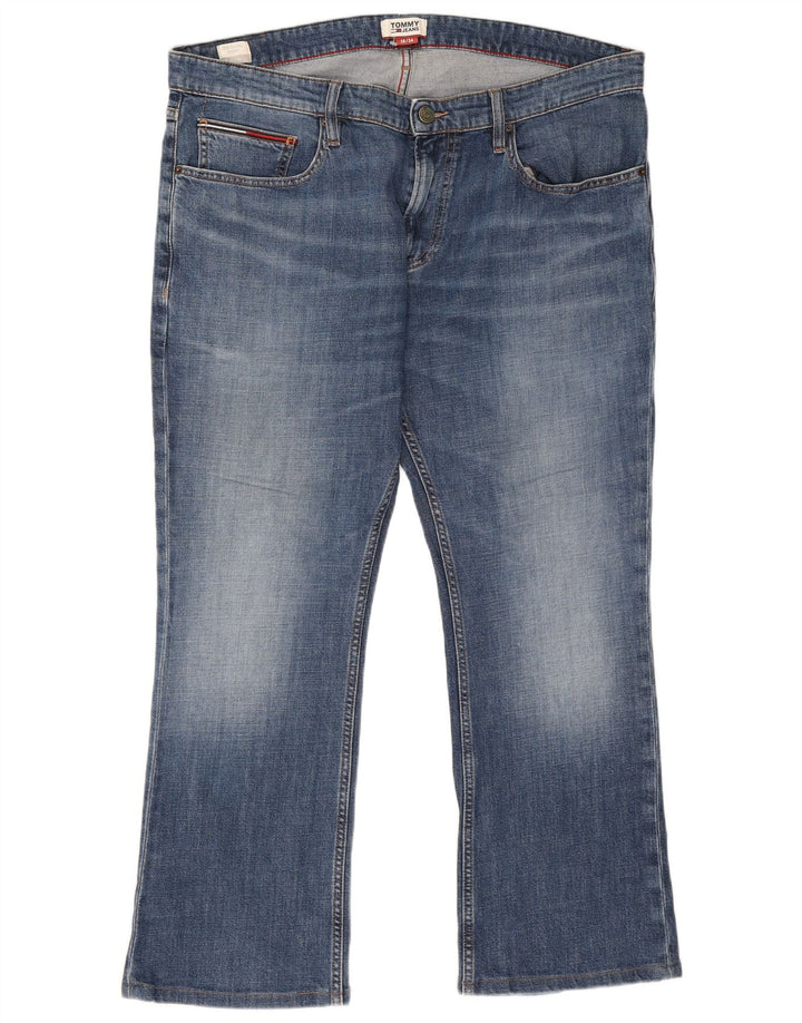 Tommy Hilfiger Herre Ryan Bootcut Jeans W38 L29 Blå Bomuld