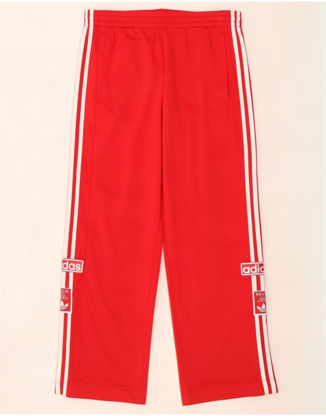 Adidas Grafisk træningsdragt bukser til mænd Medium Rød Polyester