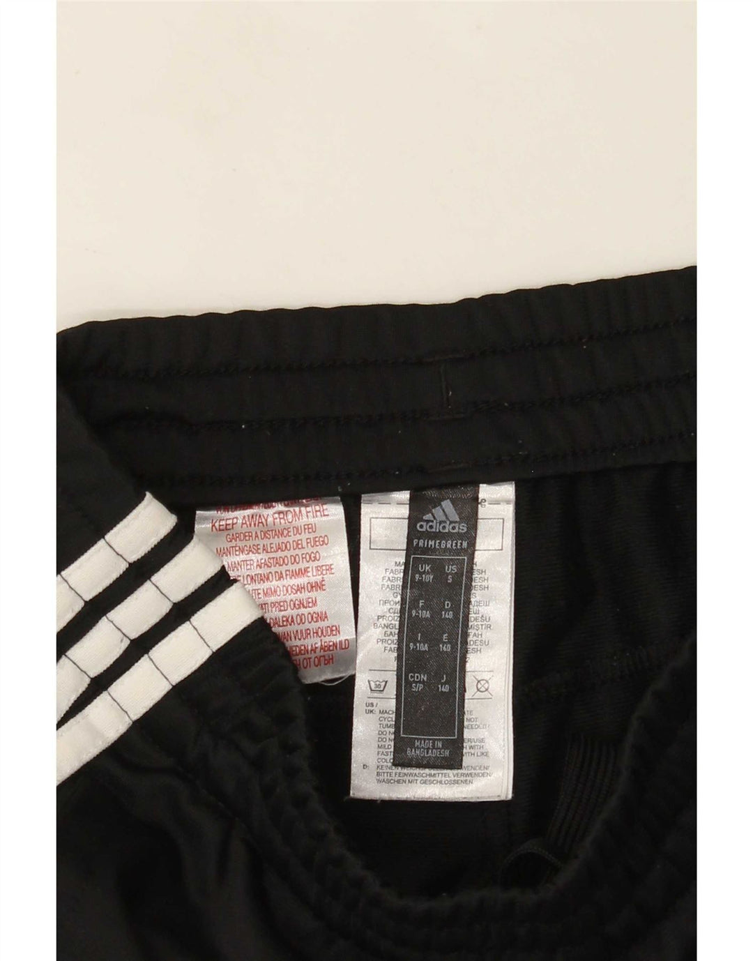 Adidas Drenge træningsbukser 9-10 år Sort polyester