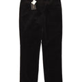 Massimo Dutti Dame lige fløjlsbukser EU 40 Medium W30 L30 Sort