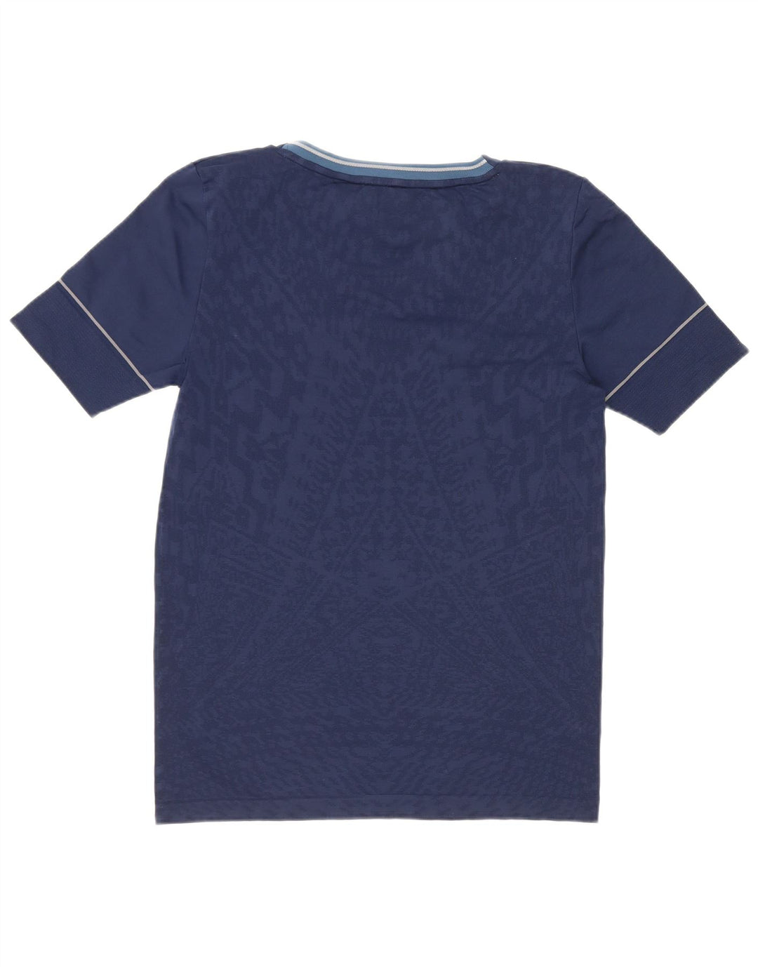 Adidas Womens Running Abstrakt T-Shirt Top UK 8/10 Small Navy Blue
