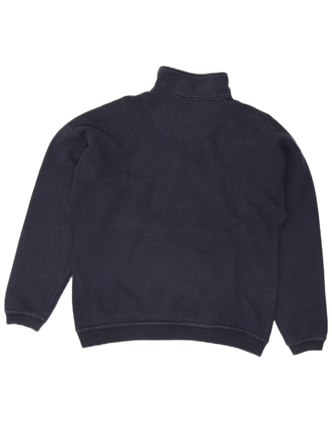 CHAMPION Sweatshirt med lynlås til mænd Medium Marineblå Colourblock
