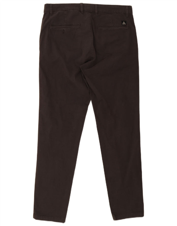 ZARA Slim Chinobukser til mænd EU 44 Large W34 L30 Grå