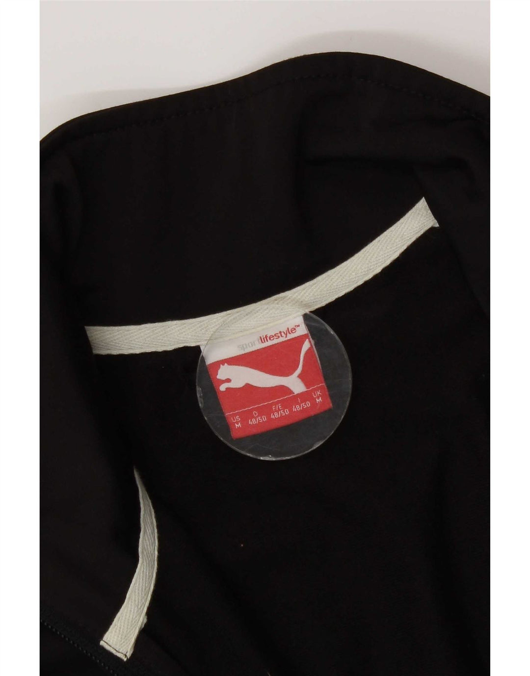 Puma Træningsdragt til mænd Topjakke Medium Sort Colourblock