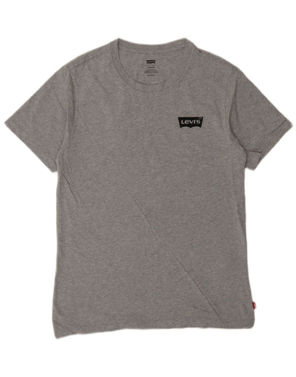 Levi's Herre Standard Grafisk T-Shirt Top XS Grå Bomuld