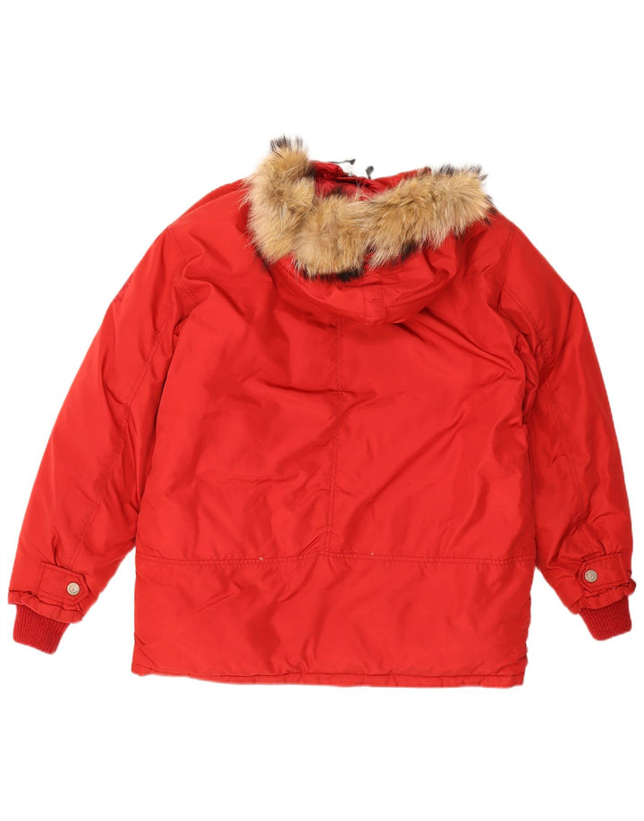 Dolomite Herre hættepolstret jakke UK 44 2XL Rød polyamid