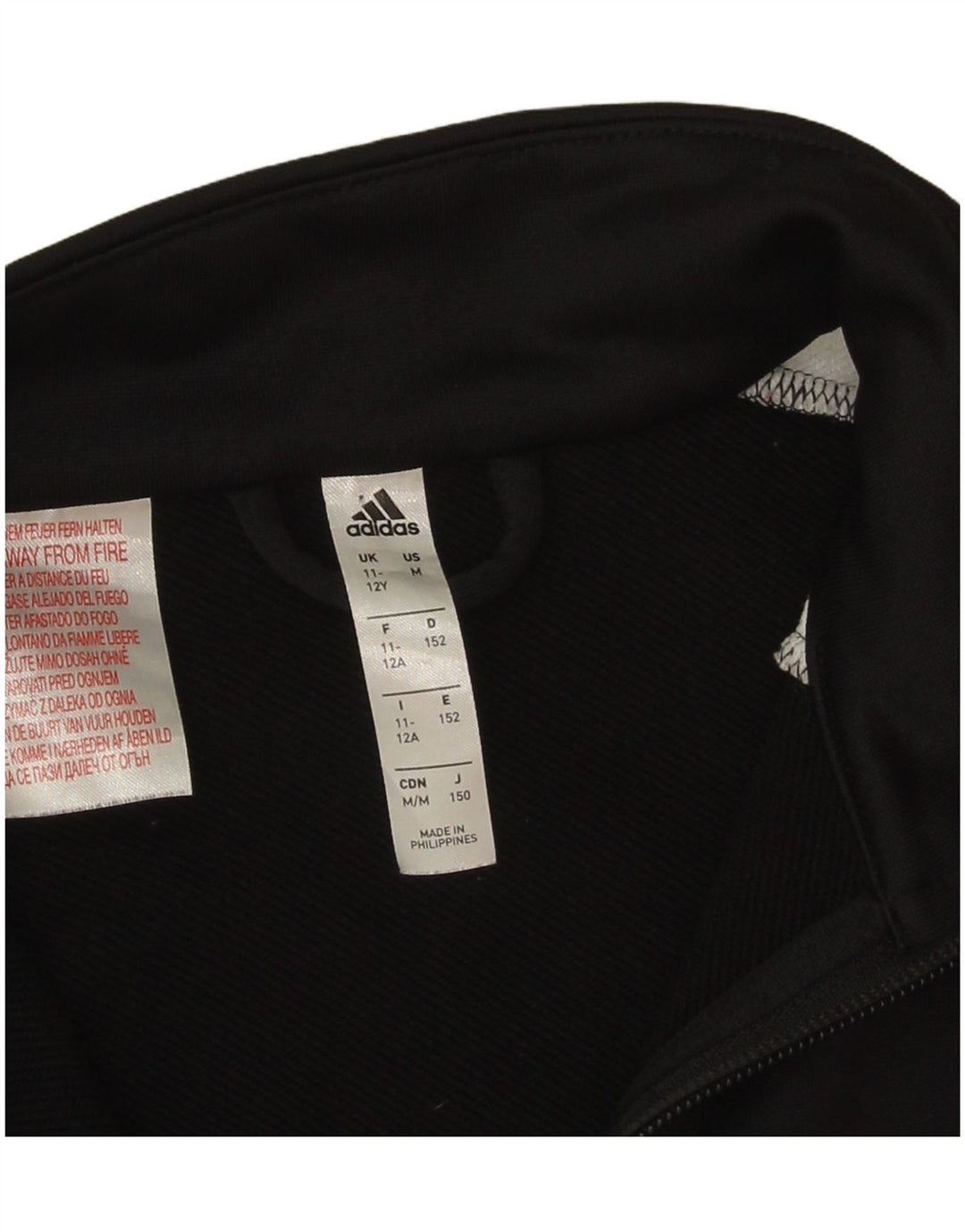 Adidas Træningsdragt Topjakke til drenge 11-12 år Sort Colourblock Polyester