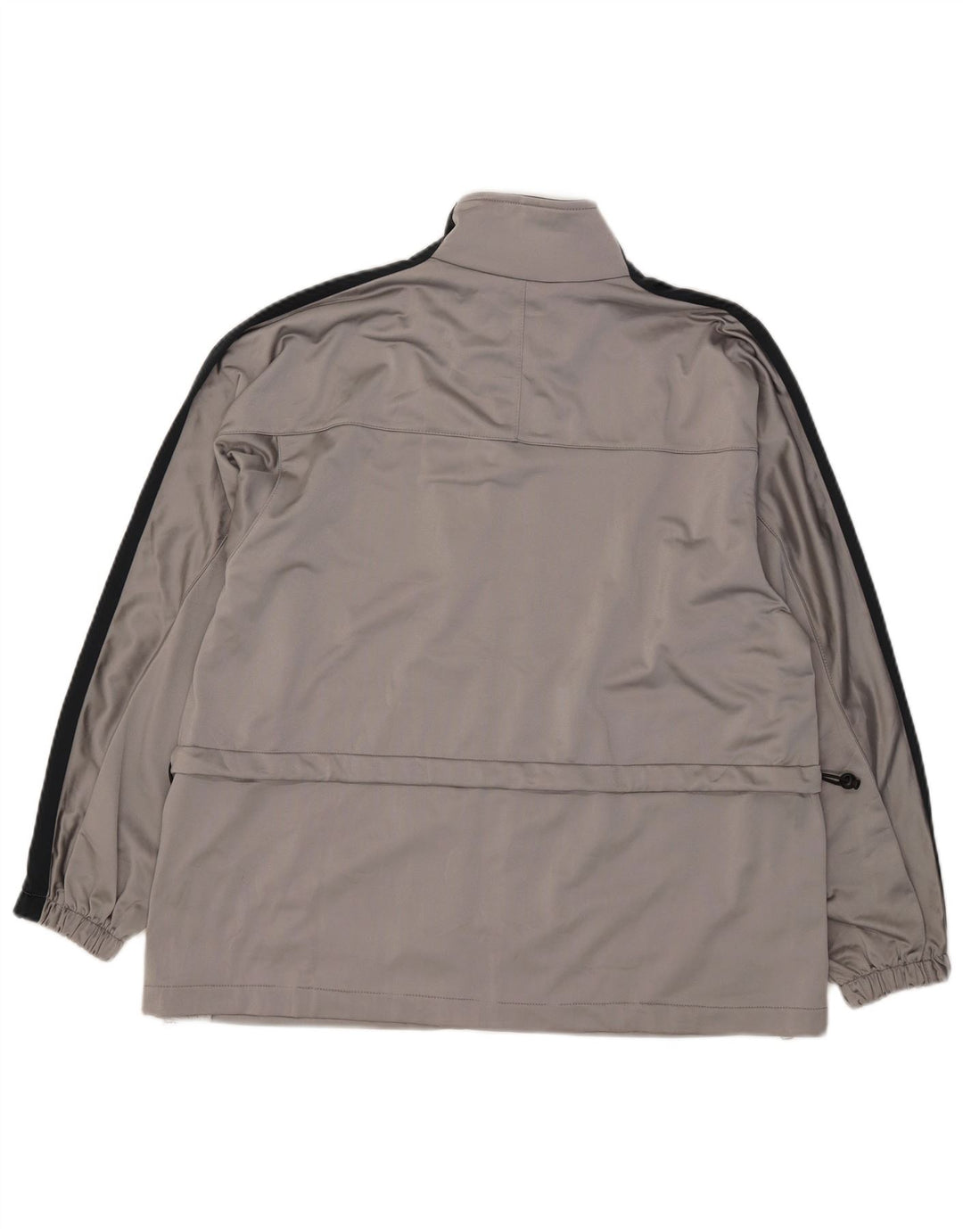 Diadora Womens Oversized træningsdragt Topjakke UK 14 Stor grå farveblok