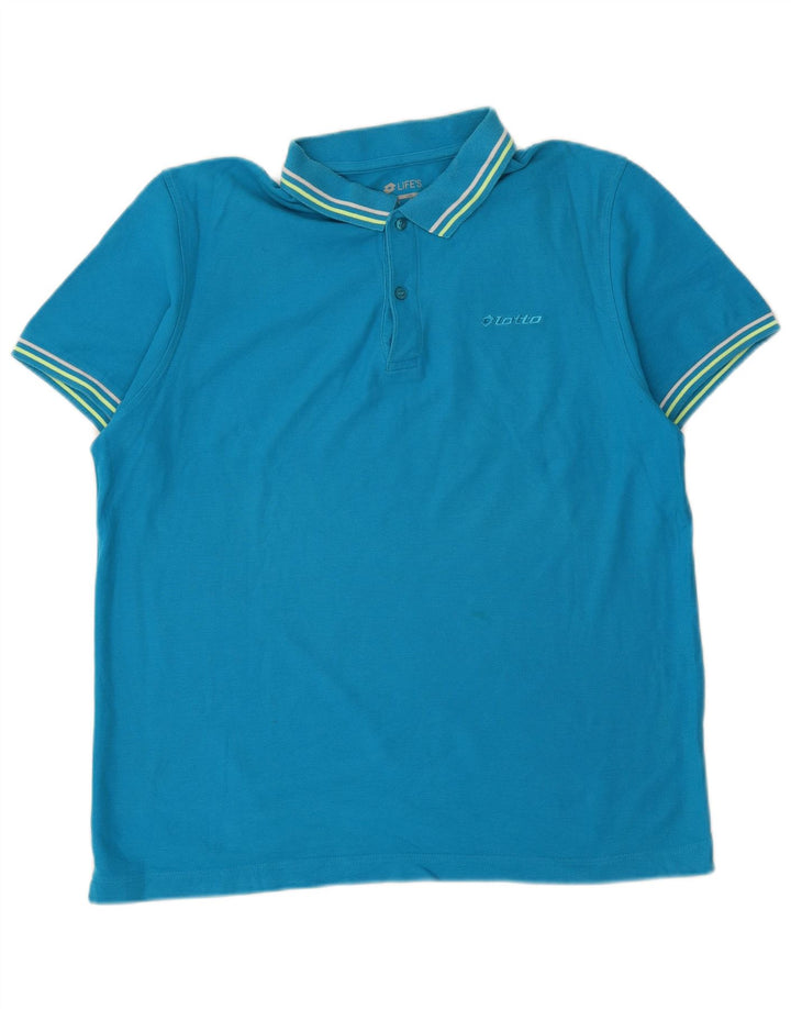 LOTTO Herre poloshirt XL Blå